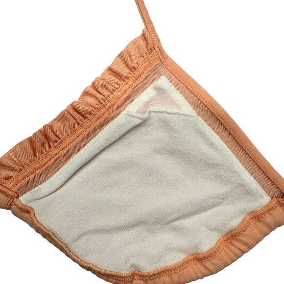 Victoria's Secret Ruffled Edge String Bikini Top (S) - Picture 5 of 7